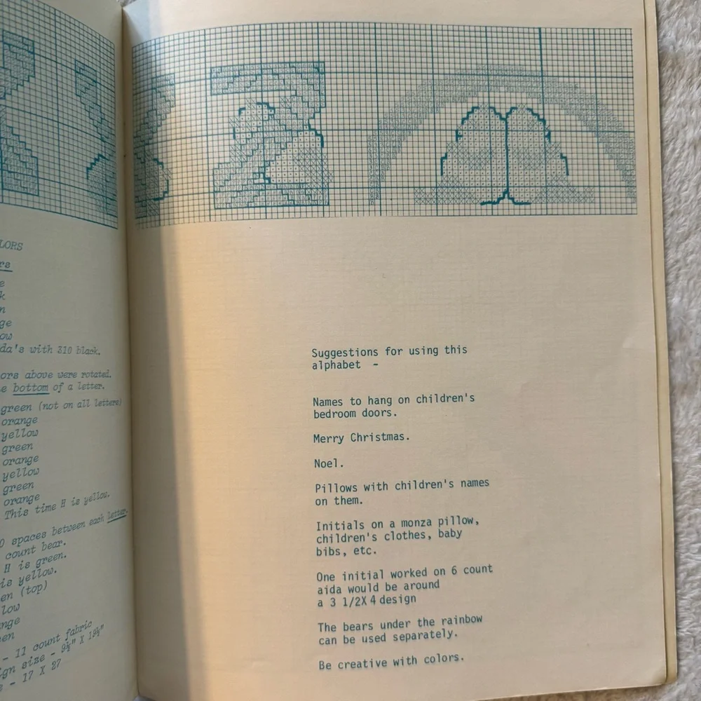 Pandorable Needlepoint Pattern‎ Booklet 1983